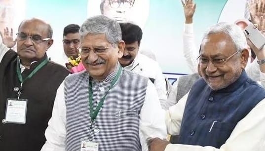 Nitish Kumar new team: KC Tyagi's chair along with Upendra Kushwaha also ended, Lalan Singh formed JDU team