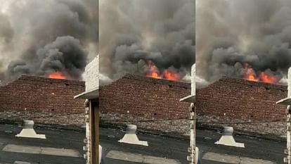 Fierce fire in Wooltex Company in Panipat