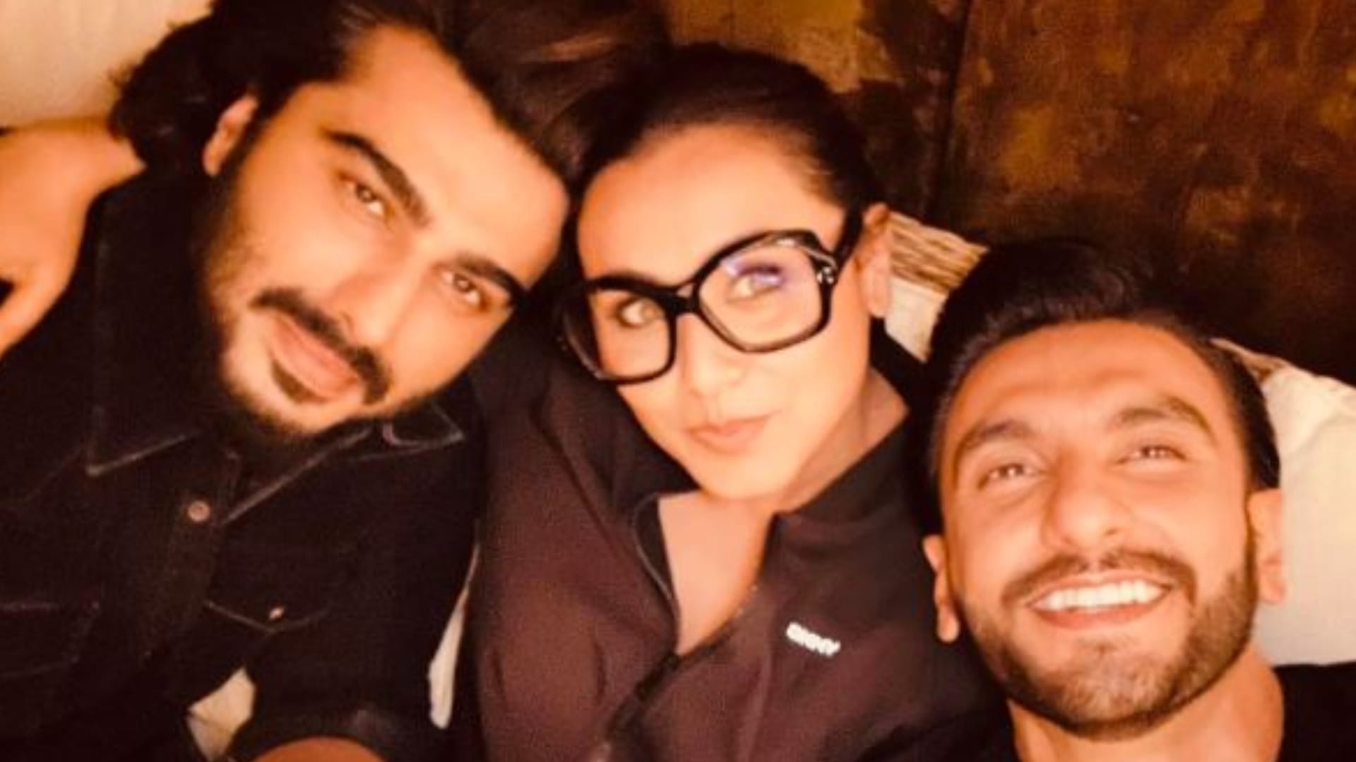 Rani mukerji became popular after mrs chatterjee vs Norway ranveer singh arjun kapoor shared selfie with her