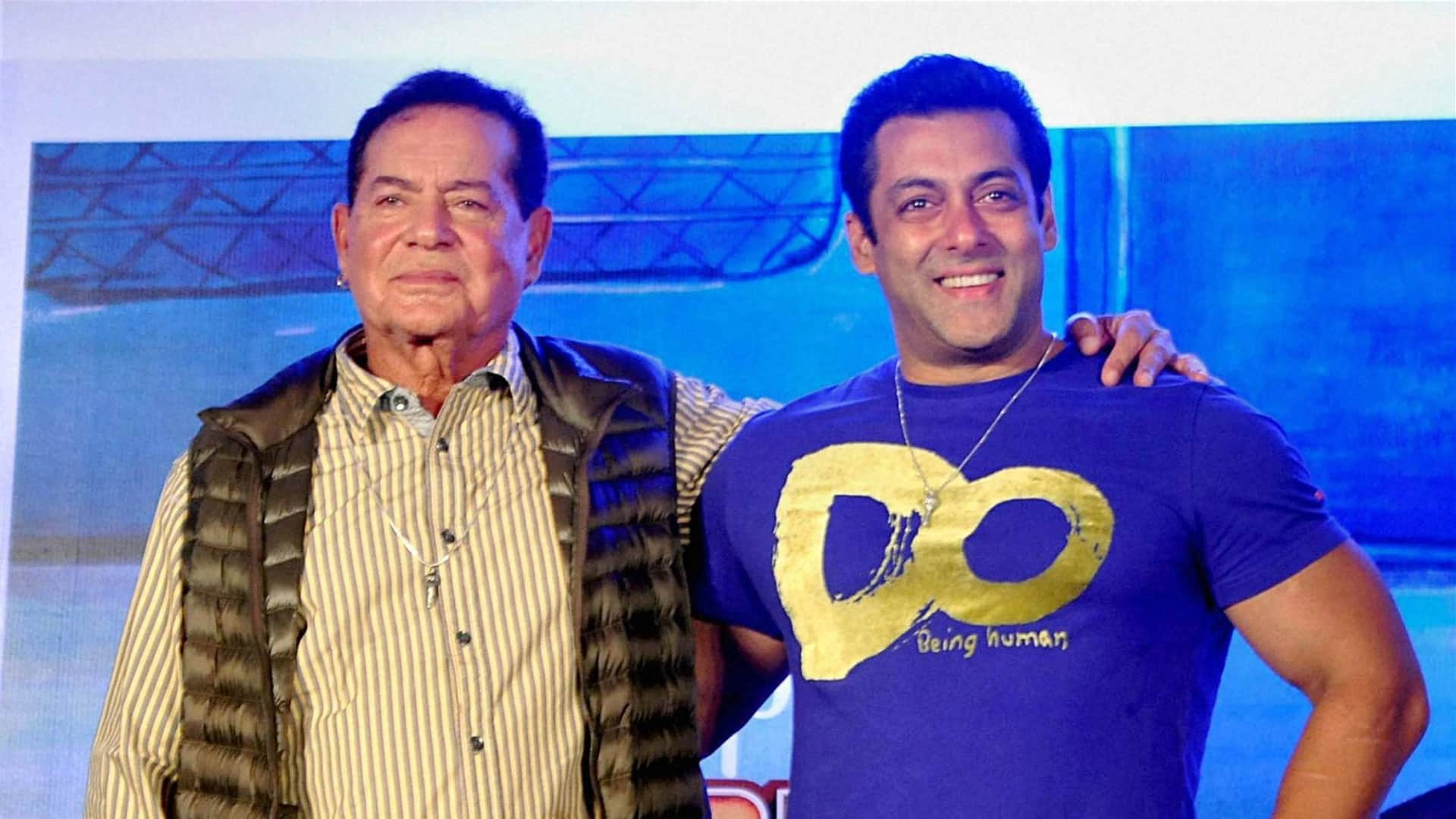 Father Salim Khan getting Scared  because of Salman Khan Death Threaten by gangster lawrence bishnoi
