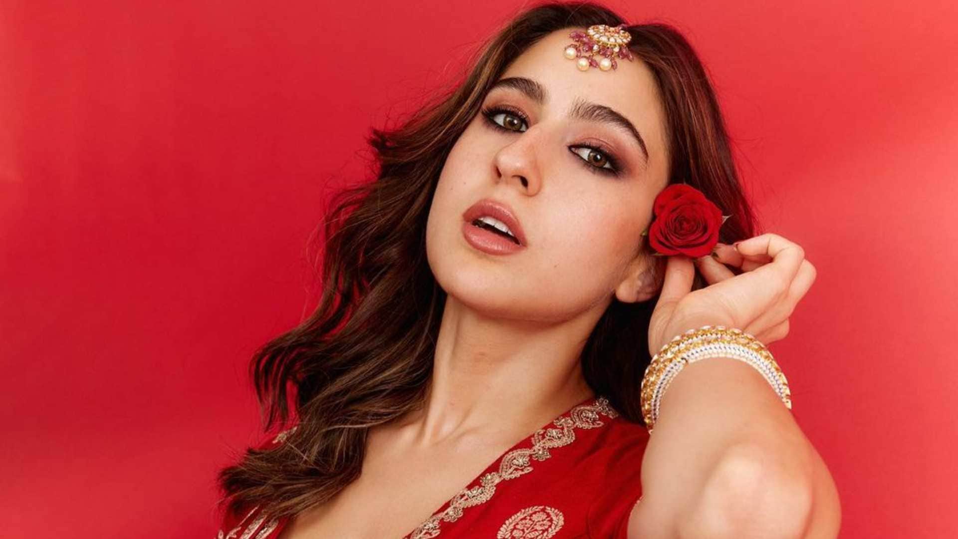 Sara Ali Khan reveals why she chose a lehenga for her Cannes debut said I Very proud to be indian
