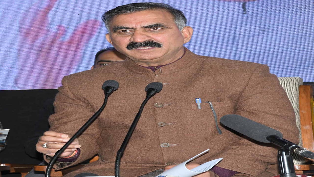 cm sukhvinder sukhu said Revenue Lok Adalats will be held on the last two days of every mont