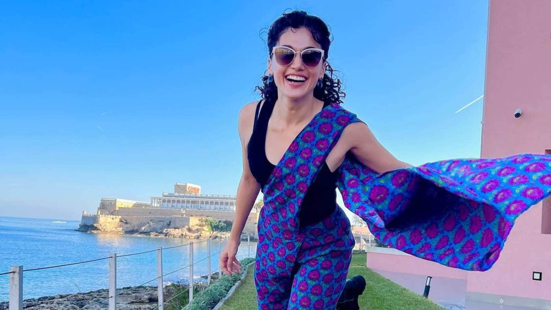 Taapsee Pannu wore Goddess Lakshmi jewellery in a bold photoshoot fans got angry