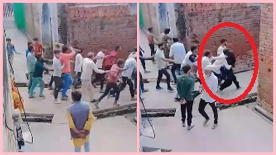 Relatives upset with the love marriage dragged the daughter from her in laws house