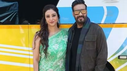 Bholaa actor Ajay devgn and tabu reached at the kapil sharma show for movie promotion photos goes viral