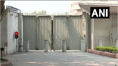 Delhi Barricades removed from outside British High Commission and residence High Commissioner Alex Ellis