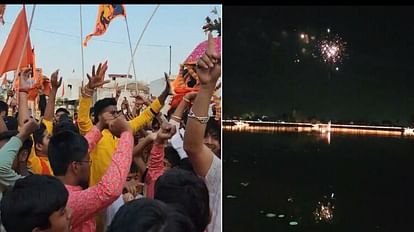 चैत्र नवरात्र 2023: पहले दिन गाजे-बाजे के साथ निकाली गई शोभा यात्रा, कई राज्यों की झांकियां देख बढ़ा उत्साह चैत्र नवरात्र 2023: सर्व हिंदू समाज ने अग्रसेन भवन से शोभायात्रा निकाली।