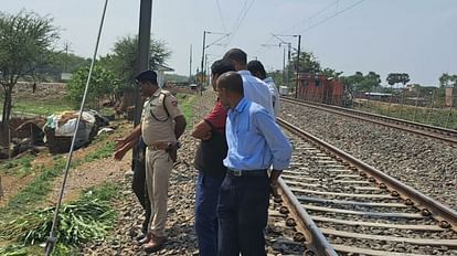 Suspicion of illegal relationship with wife man kills uncle son in mathura throw dead body on railway track