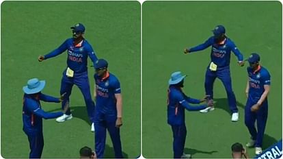 Virat Kohli Lungi Dance in Chennai in 3rd ODI Match Against Australia