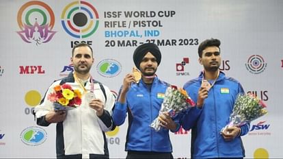 Shooting World Cup Sarabjot Singh wins gold Varun Tomar wins bronze in 10m air pistol