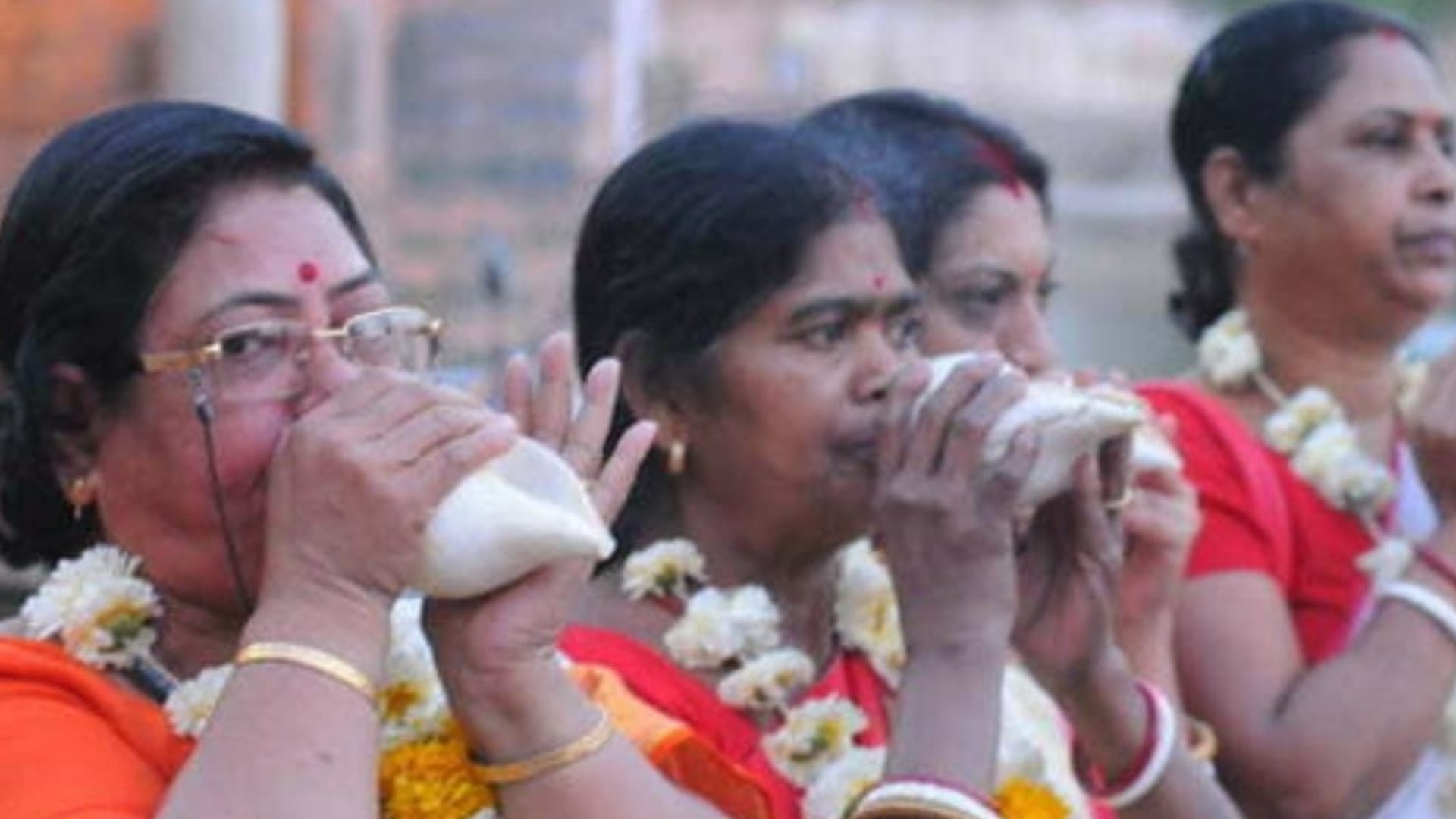 Hindu New Year is welcomed by offering Arghya to the first ray of the Sun, neem water offered to Mahakal