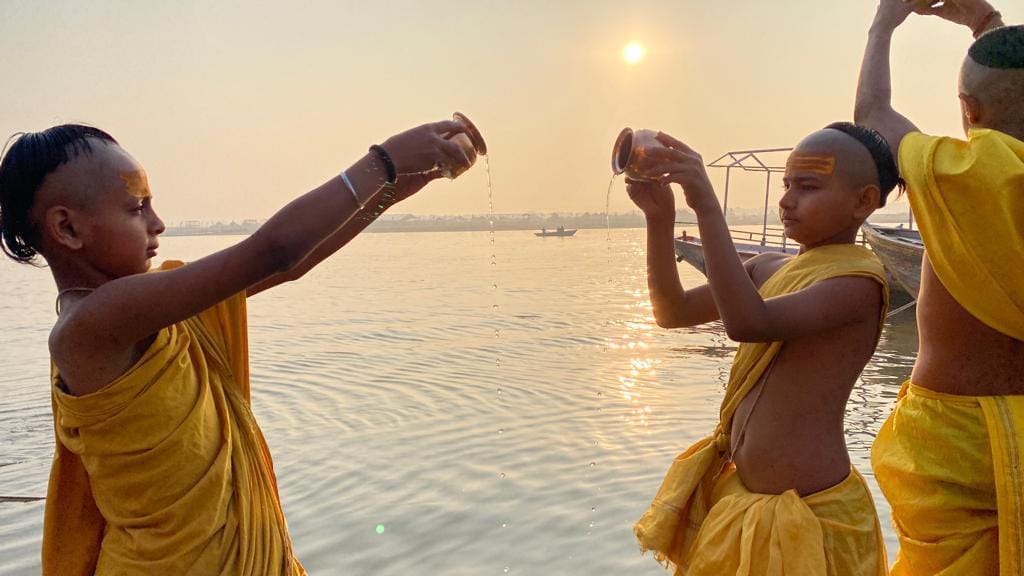 Batukas in Banaras welcomed the Hindu New Year in this style, you will be mesmerized by seeing these pictures
