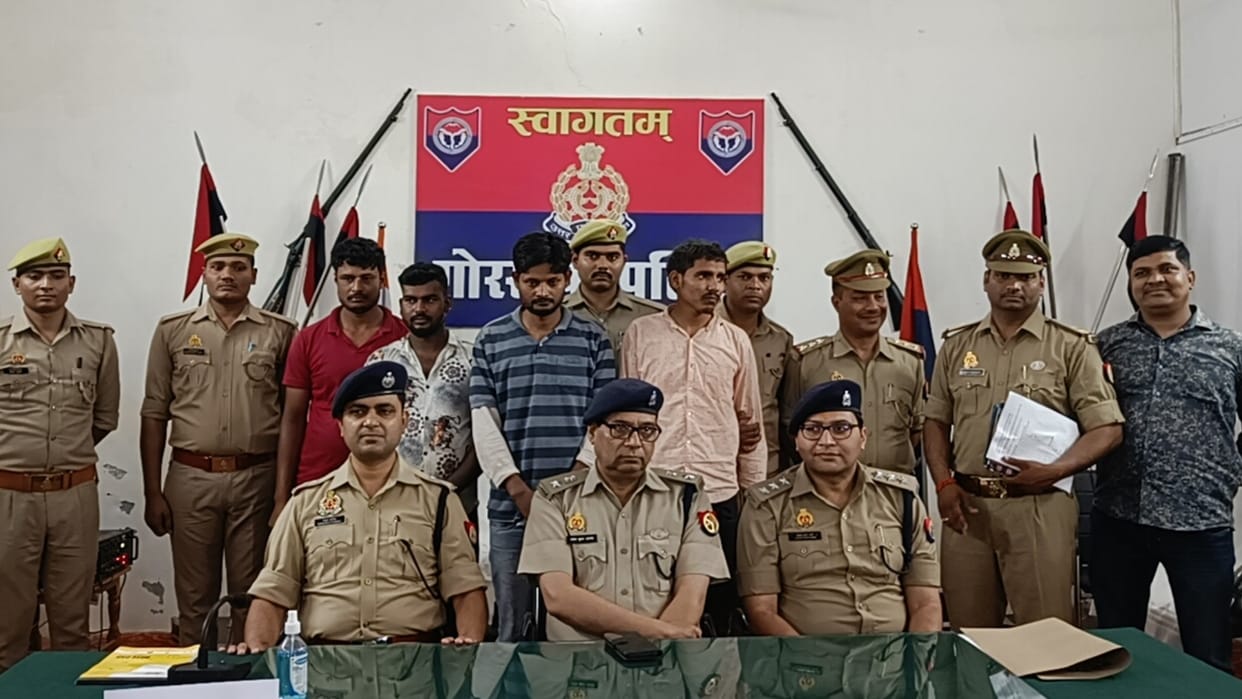 Four accused arrested for kidnapping watchman and looting tractor-trolley