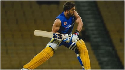IND vs AUS 3rd ODI: Dhoni reached Team India's dug out in Chennai, CSK shared photo, fans got emotional