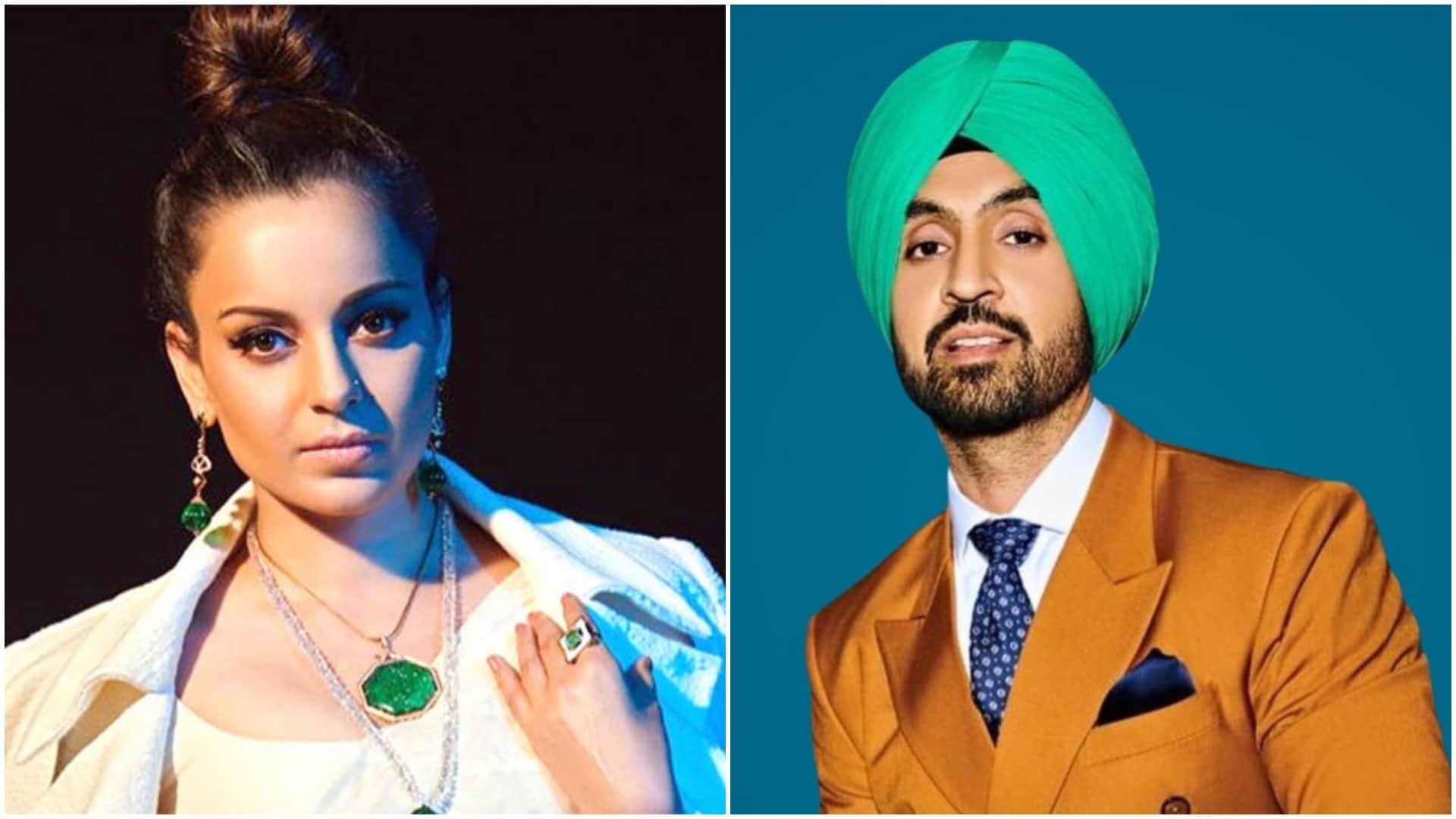 Kangana ranuat vs Diljit dosanjh shared cryptic post on instagram punjab flourished after acress warning