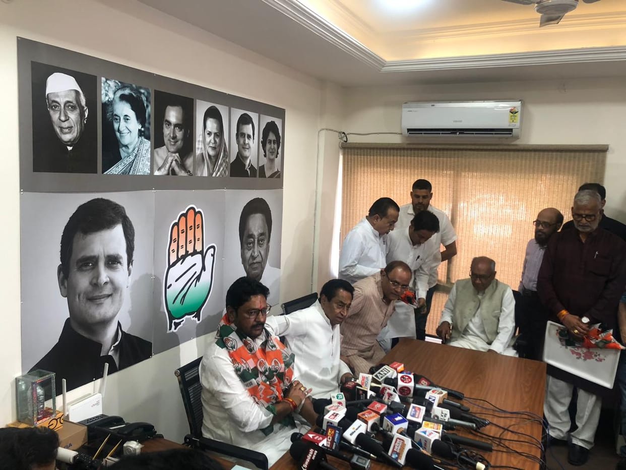MP News: Former MLA's son Yadvendra Yadav joined Congress, said- workers are being neglected in BJP