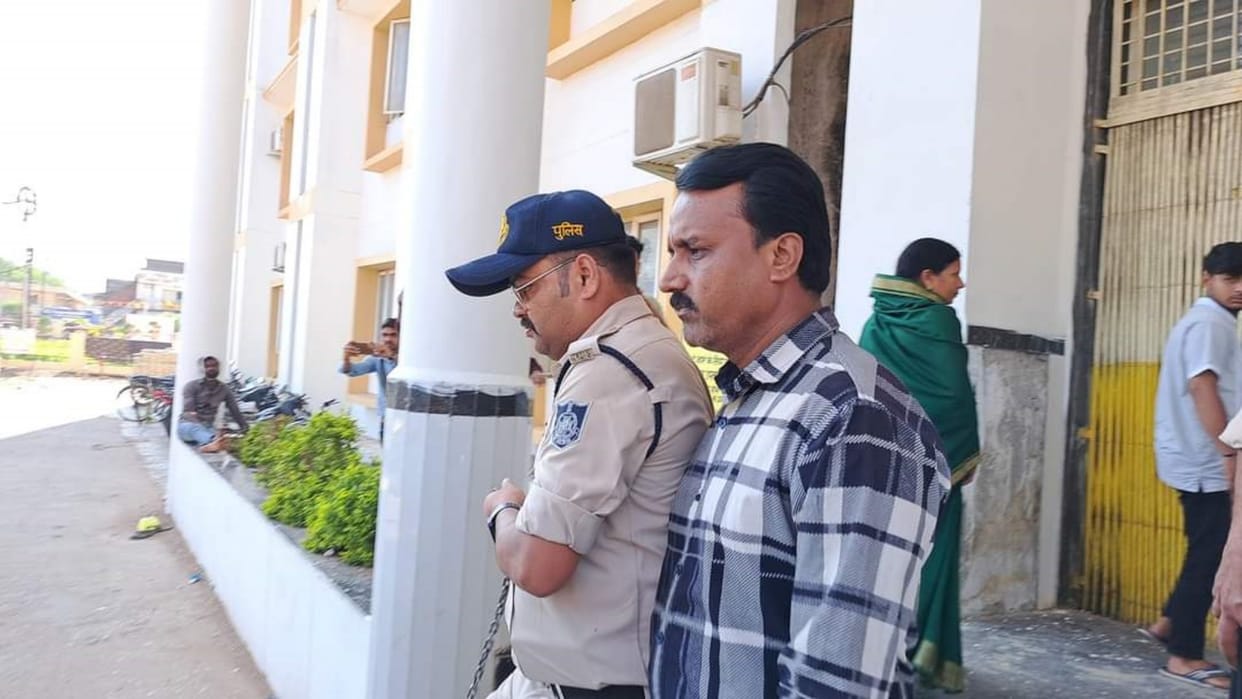 Police arrested child welfare committee member Saurabh Bhatnagar in rape case in Chhatarpur