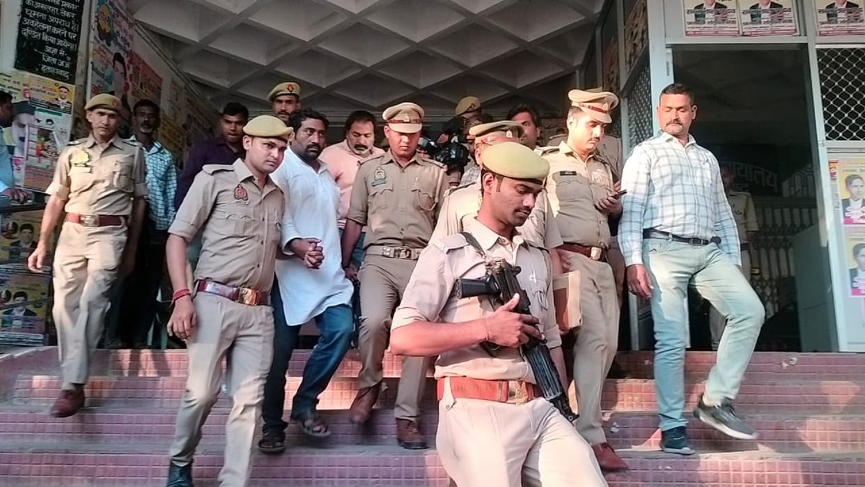 five accused arrested from Atiq's office appeared in the court, sent to jail on the