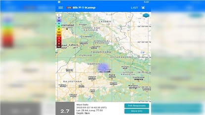 Earthquake tremors felt in Delhi NCR latest update