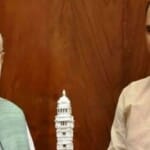 पीएम मोदी के साथ राजस्थान भाजपा अध्यक्ष सीपी जोशी।