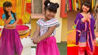 Fashion For Girls child artist aria sakariya best look for girls for Chaitra Navratri 2023