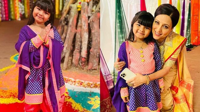 Styling Tips how to reuse old saree for making dress for daughter