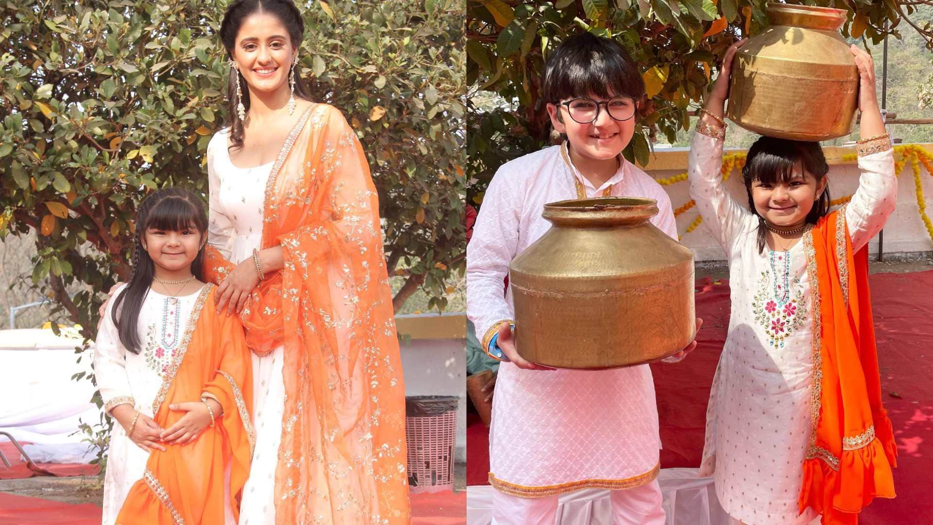 Fashion For Girls child artist aria sakariya best look for girls for Chaitra Navratri 2023