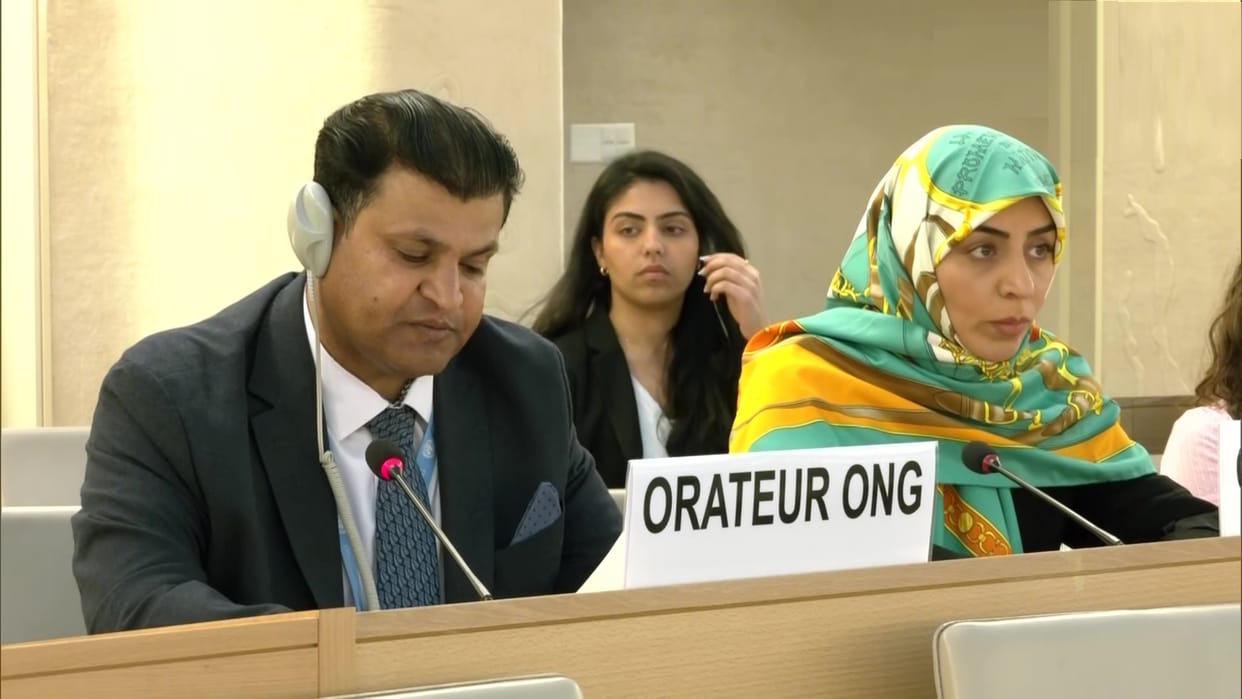 India said in UNHRC that pakistan should not try to teach democracy and human rights to the world