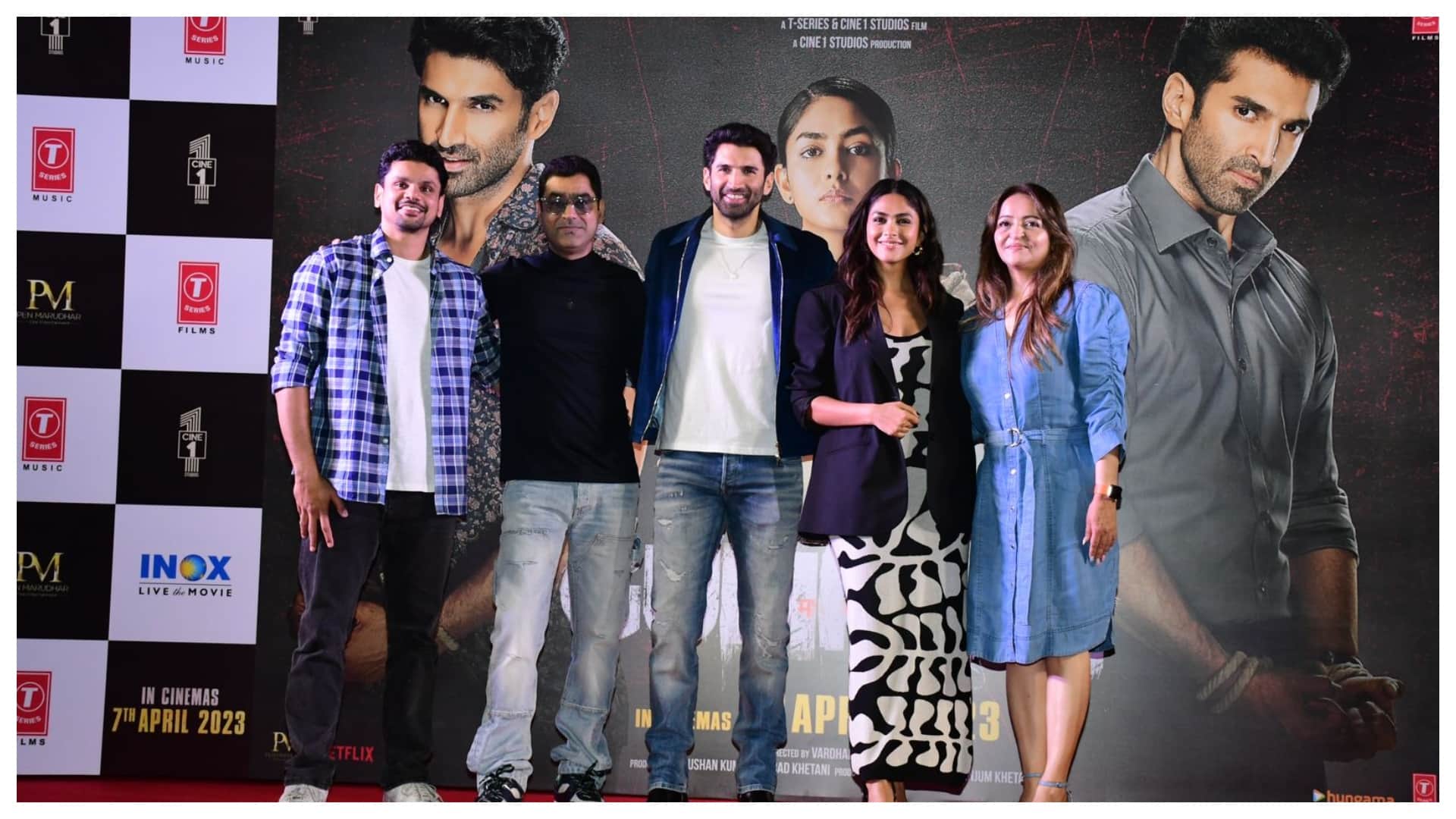 Gumraah Trailer Launch: Mrunal Thakur learned to shoot gun for Film Actress is Being compared to Rani Tabu