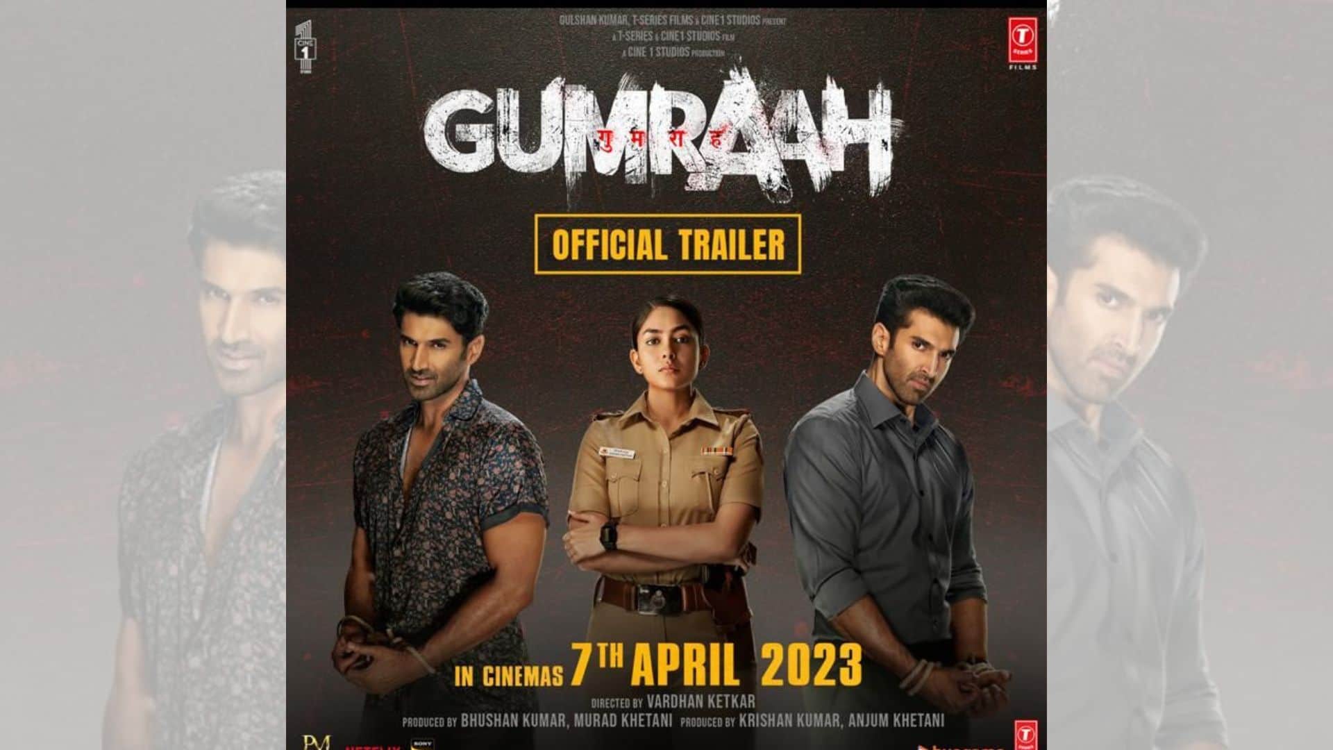 Gumraah Trailer Launch: Mrunal Thakur learned to shoot gun for Film Actress is Being compared to Rani Tabu
