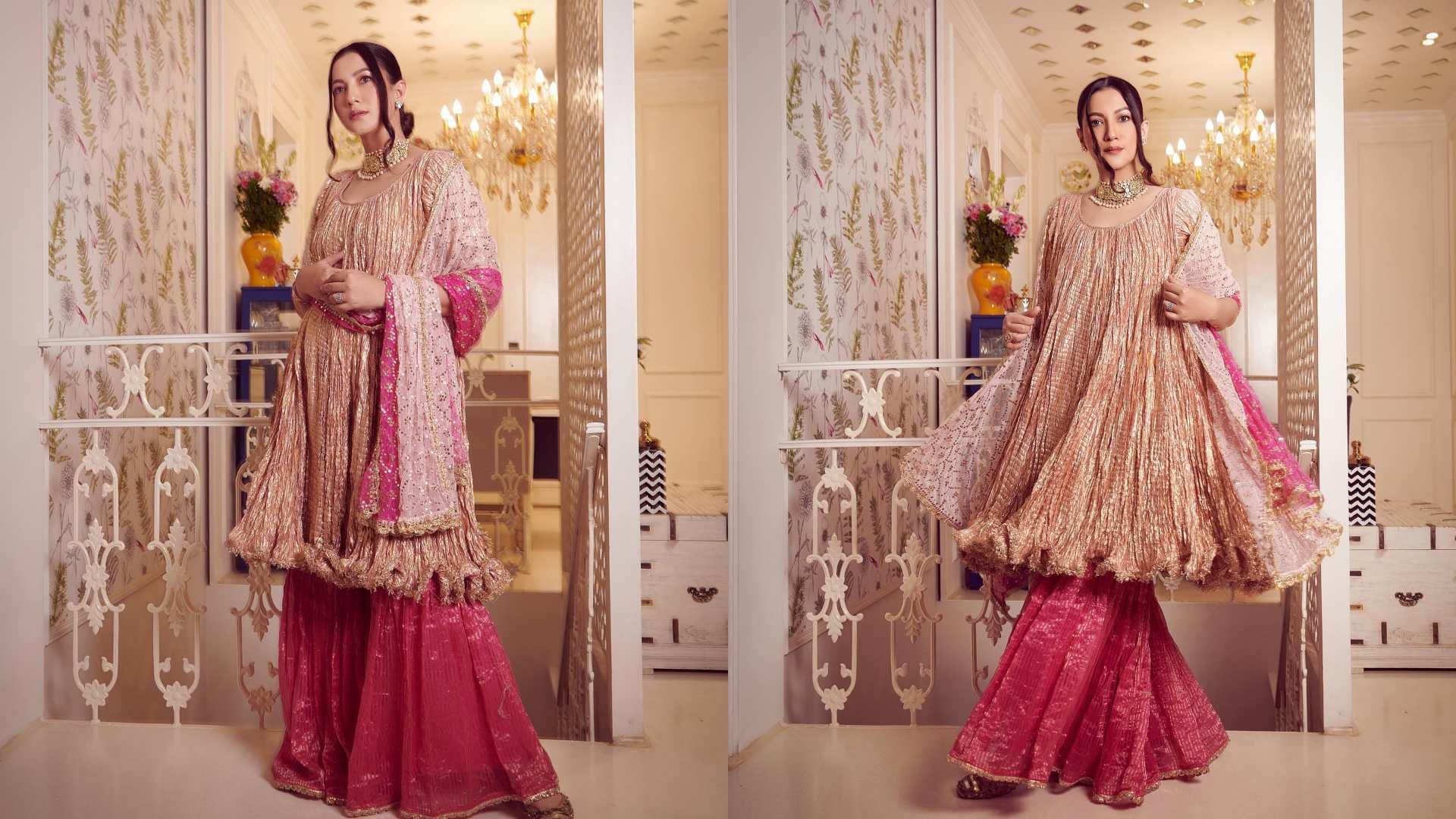 Ramadan 2023 ethnic wear collection of Gauahar Khan for Eid 2023