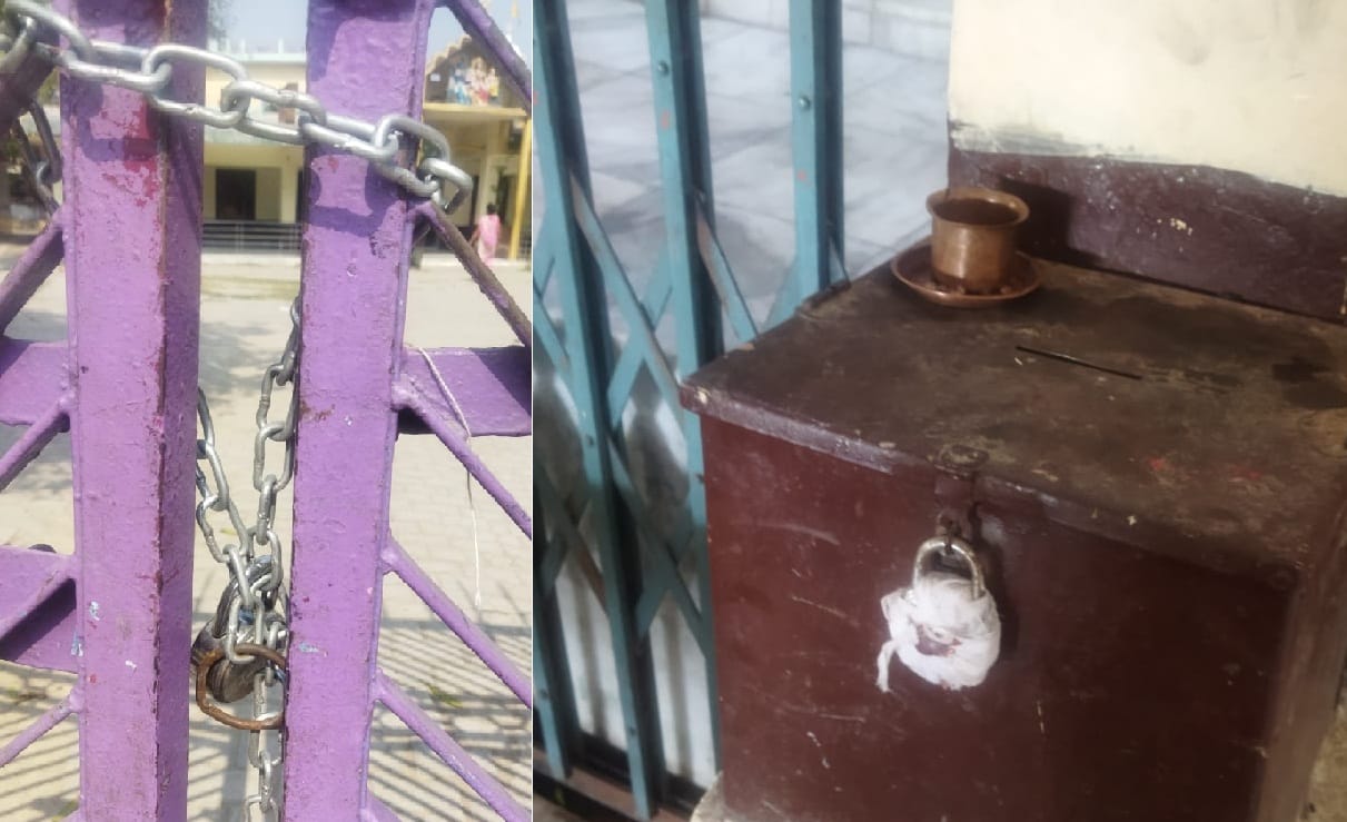 Battle of ownership in temple premises in Kanpur, people of Shankar Nagar and Air Force personnel face to face