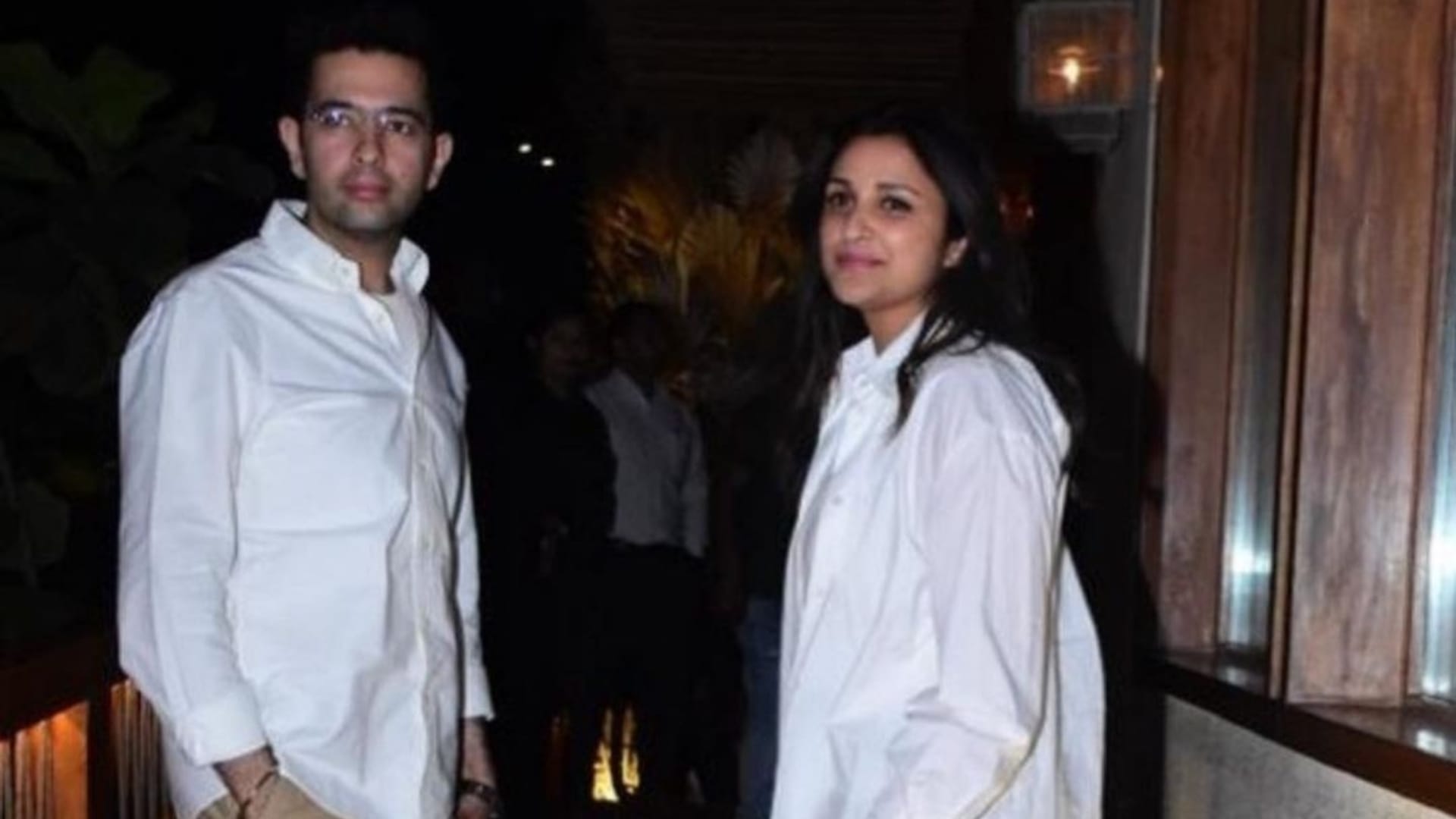 parineeti chopra raghav chaddha wedding rumours actress spotted wearing silver ring on her ring finger
