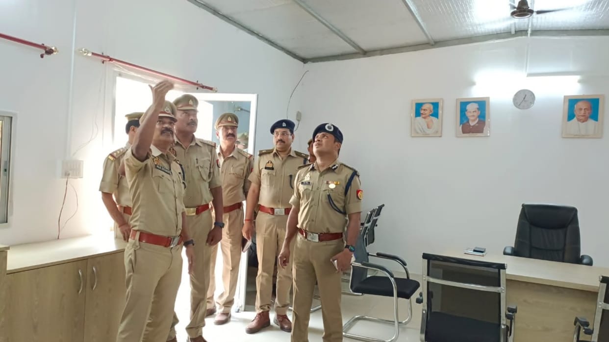 ADG Piyush Mordiya in Raebareli.