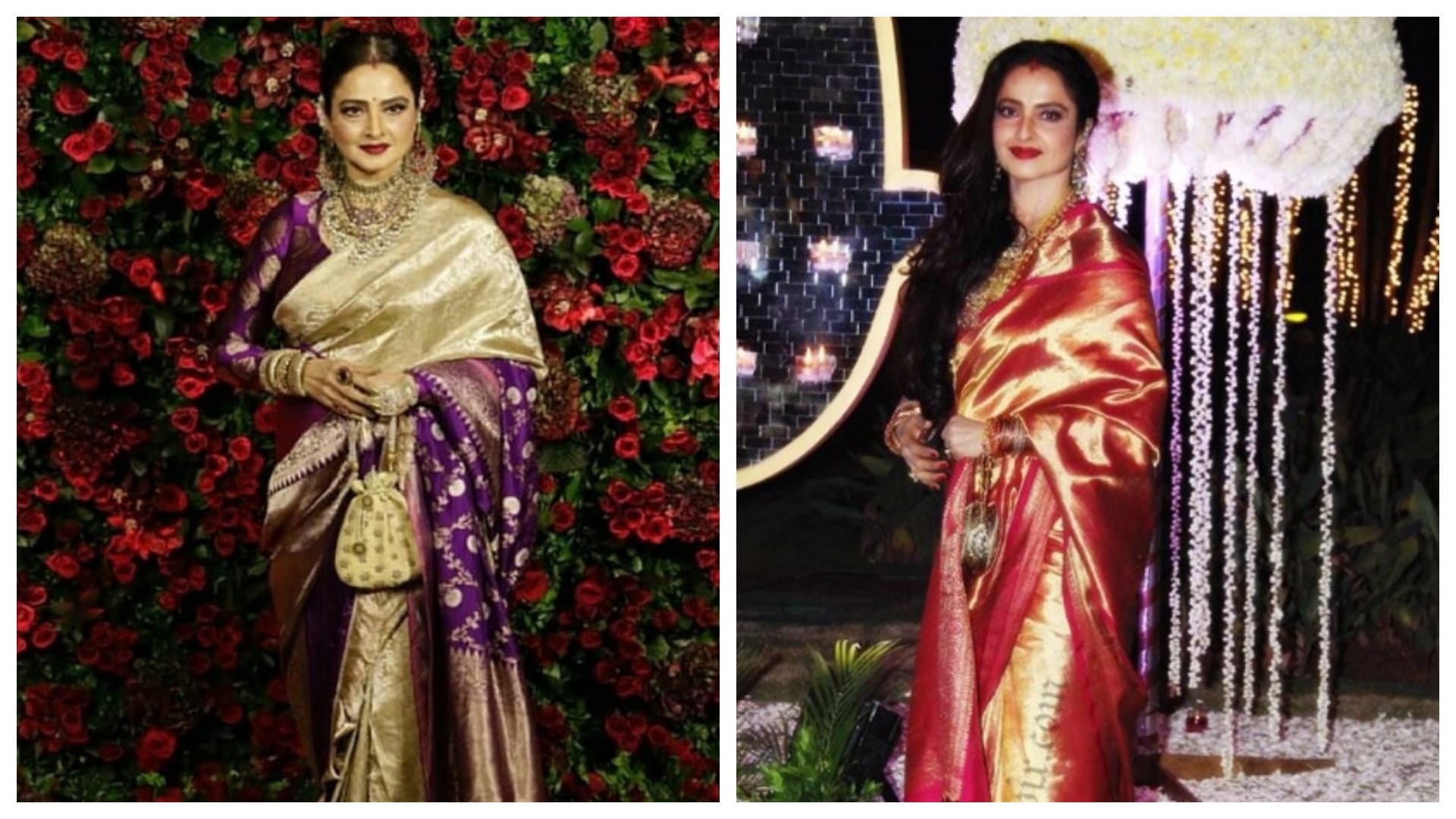 Rekha likes Kanjivaram Sarees Amitabh Bachchan Always gifted this To wife Jaya But she Never Liked it