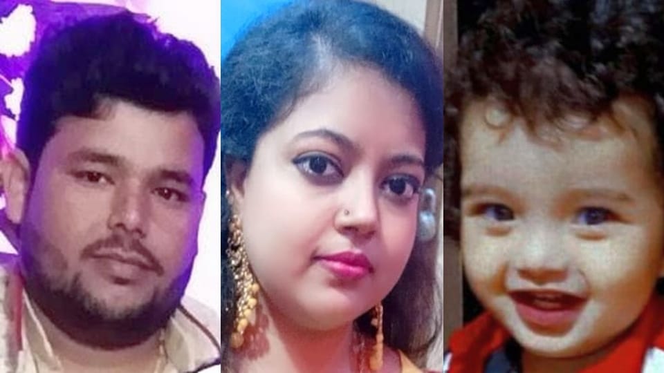 three killed after car got stuck in the trolley and dragged for two hundred meters in budaun