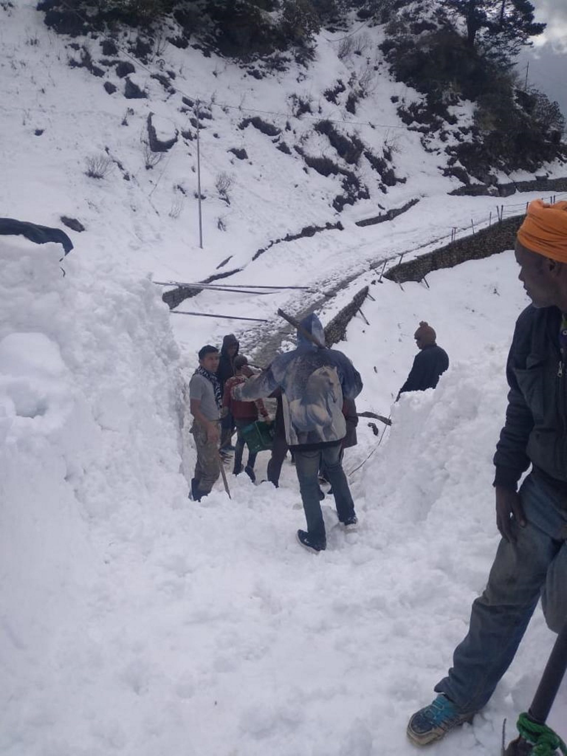 Chardham Yatra 2023: Snow Cleaning Starts From Kedarnath Astha Path As Soon As Weather Clears, See Photos