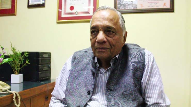 Senior journalist Abhay Chhajlani, honored with Padma Shri, dies after a long illness