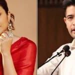 राघव चड्ढा और अभिनेत्री परिणीति चोपड़ा।