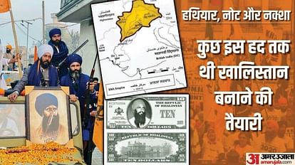 Amritpal Singh Waris Punjab De Organization Plan: Khalistan Map, Currency Photos Recovered by Police