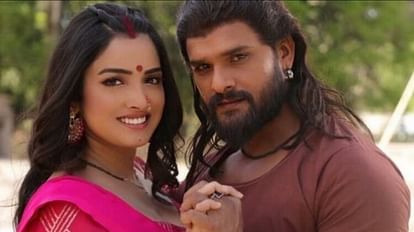 Aashiqui starrer aamrapali dubey told fun facts about khesari lal yadav actress say he is naughty on set
