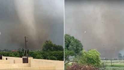 Heavy damage due to Tornado in Abohar of Punjab