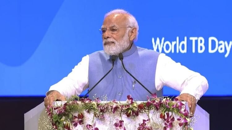 काशी में खुला राष्ट्रीय रोग नियत्रण केंद्र वन वर्ल्ड टीबी समिट को संबोधित करते पीएम मोदी