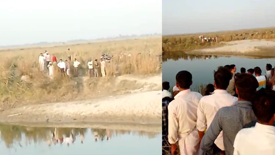Crocodile Dragged young man Into Ganga River in kasganj