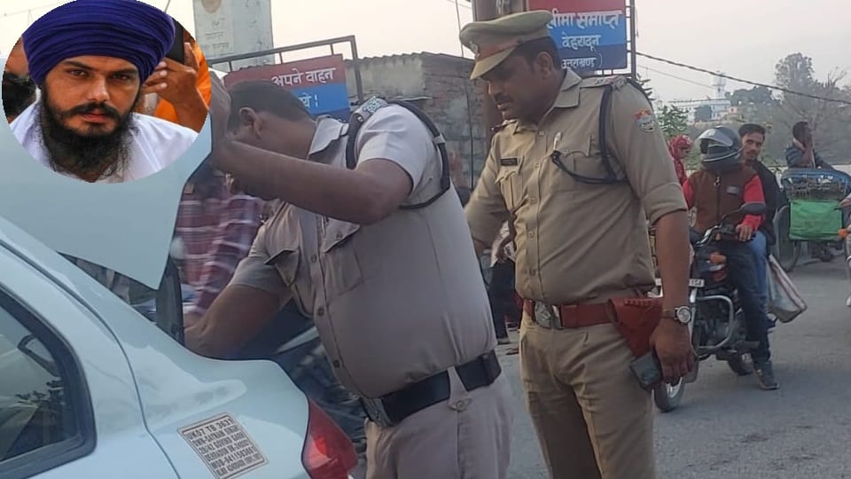Uttarakhand Police STF intensified search operation in search of Khalistani Amritpal