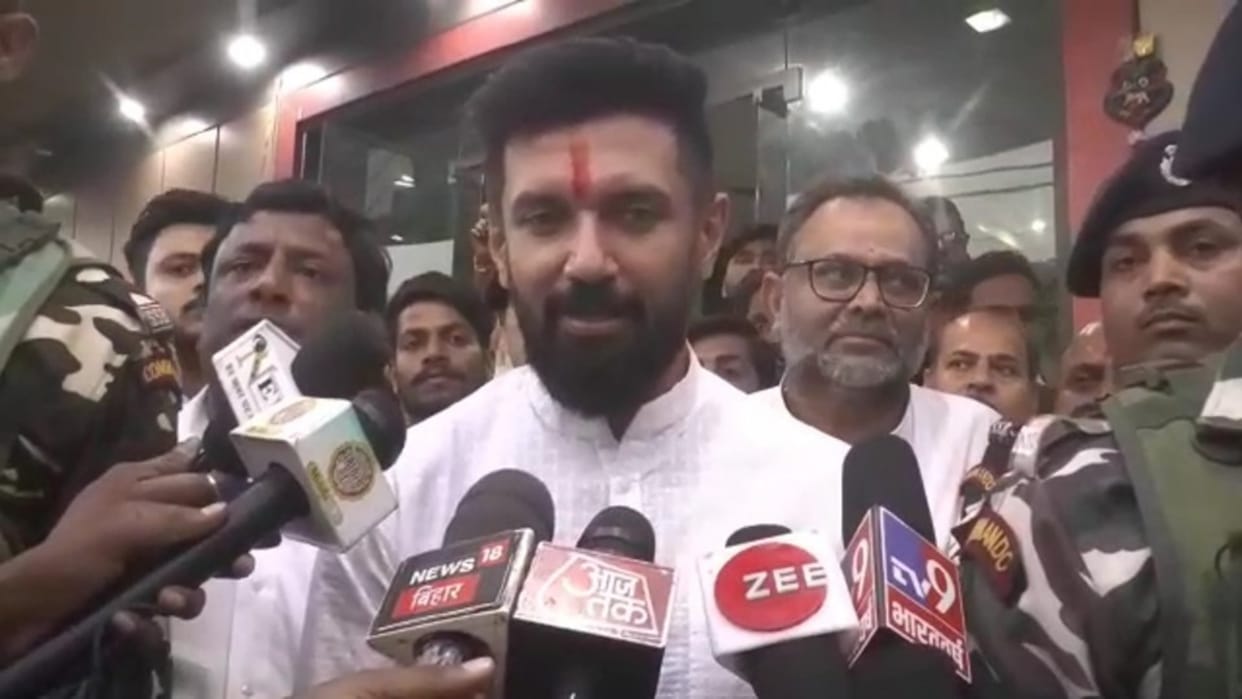 Chirag Paswan accuses Congress of doing politics over Rahul's loss of Parliament membership, advises Gandhi