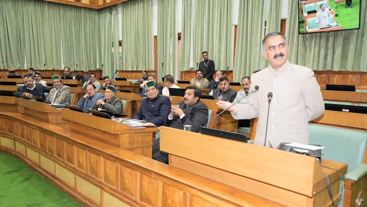 Himachal vidhansabha budget session: CM Sukhu said  Government will soon make a policy for green hydrogen