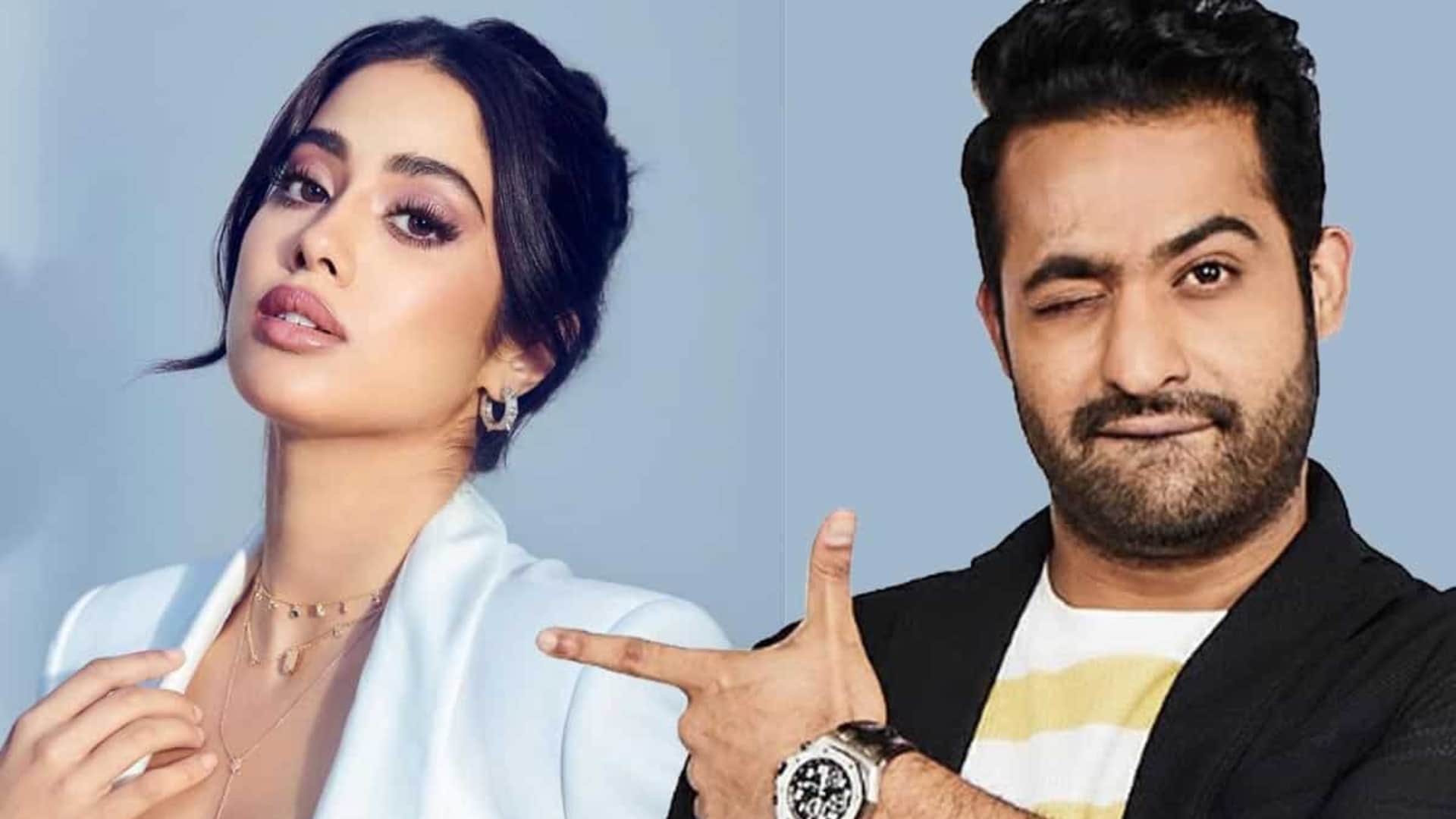 NTR 30 Janhvi Kapoor And Junior NTR Trolled For Appearing in SS Rajamouli Film user Call them Nepotism
