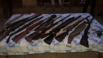 raids in search of poet Ahmed, weapons found in search of many houses, picked up five