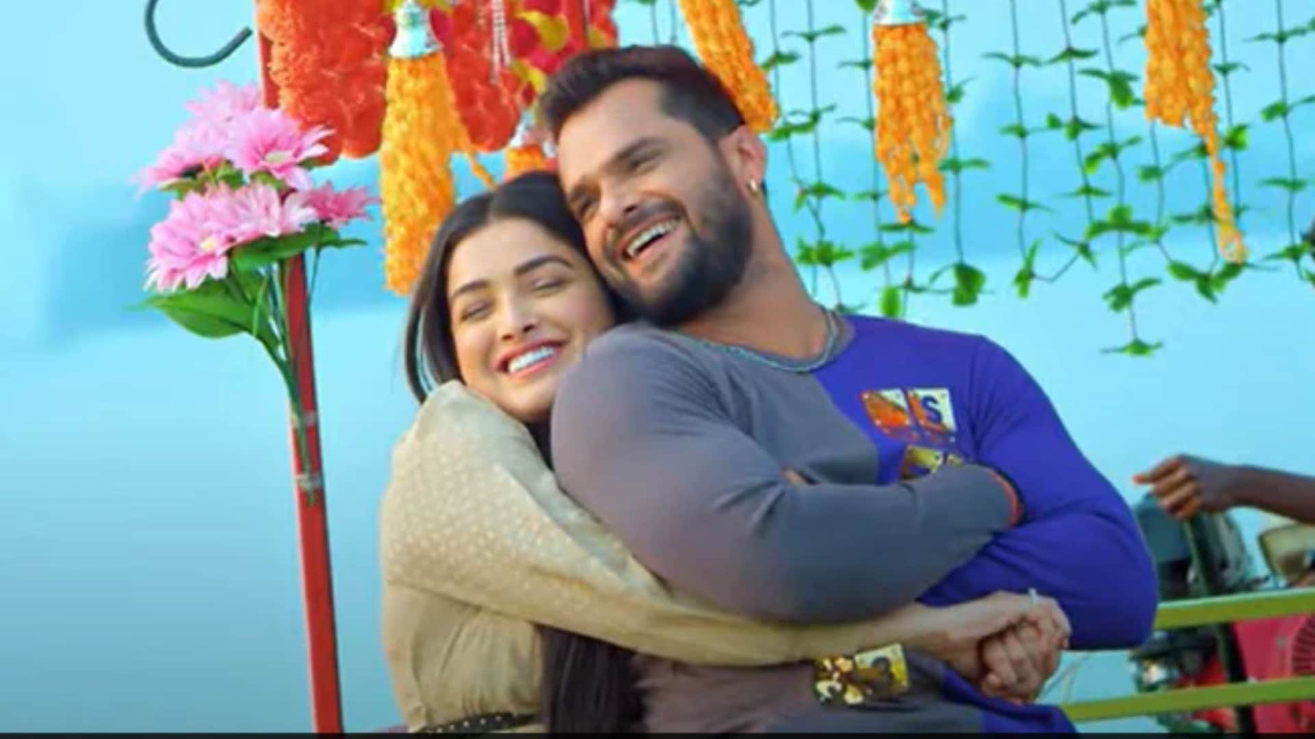Aashiqui starrer aamrapali dubey told fun facts about khesari lal yadav actress say he is naughty on set